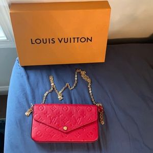 Red Lous Vuitton Purse